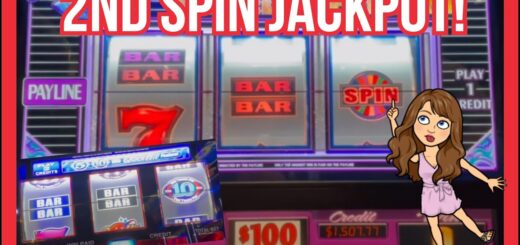 ?$100 Wheel of Fortune Slot Machine HANDPAY!? Great Run on Old School 2x5x10x Pay Quick Hits!?
