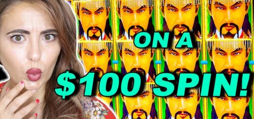 $100/BET NEAR FULLSCREEN LANDS HUGE JACKPOT HANDPAY on Dragon Cash!