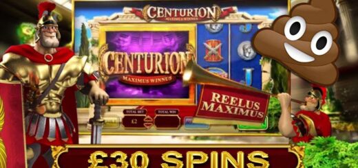 £30 HIGH ROLLER SPINS **Centurion**