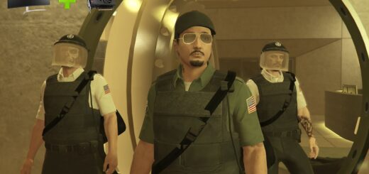 GTA Online - Casino Heist No High Rollers Outfit for Dad in Ultrawide