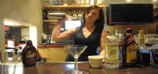 Jessica Whitesell mixes up drinks like the Espresso Martini for high rollers at Sands casino