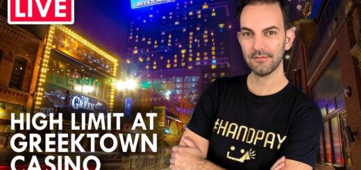 ? LIVE JACKPOT - High Limit Slots ? Greektown Casino, Detroit