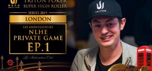 Les Ambassadeurs NLHE Private Game Episode 1 - Triton Poker London 2019