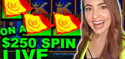 MASSIVE JACKPOT on a $250/Spin LIVE at the HARD ROCK HOTEL & CASINO in TAMPA FL!