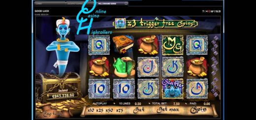 Millionaire Genie - Bonus Game - Online Casino High Rollers
