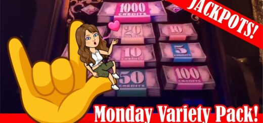 Monday Mix! Slot Machine VARIETY Pack! From Top Dollar to Eureka & James Bond plus MORE. Enjoy!
