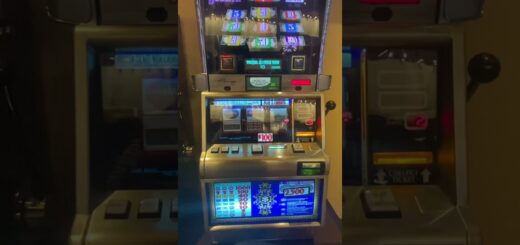 $4500 JACKPOT on High Limit Top Dollar slot machine at The Mirage Las Vegas Hotel & Casino