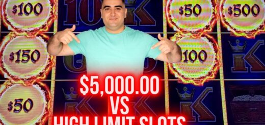 $5,000 On High Limit Konami & Dragon Link Slots | Live Slot Play In Las Vegas | SE-4 | EP-19