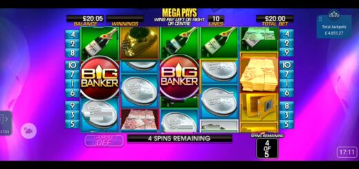BIG BANKER High Roller Games. Coral Casino UK online slots.