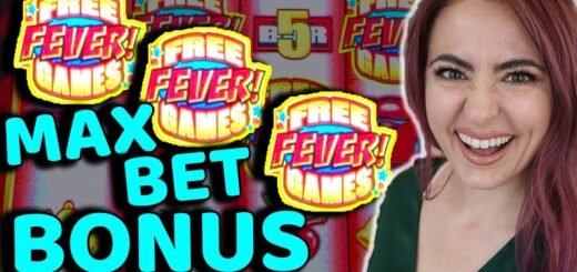 FINALLY!! MAX BET Bonus on Quick Hit Fever at Cosmo Las Vegas!