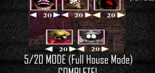Five Nights at Wario's: High Rollers | 5/20 MODE (Full House Mode) Complete (Ver: 3.0)
