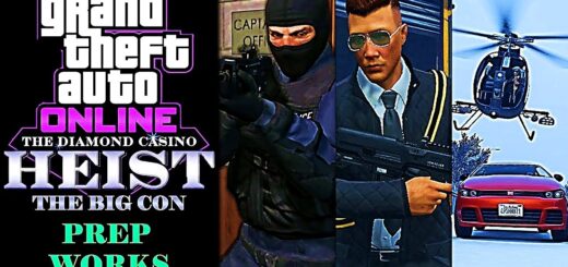 GTA V Online - Diamond Casino Heist - Vault Contents Change + All Preps (Solo) - Big Con Approach