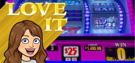 ?HIGH LIMIT Slot Action 3x4x5x Pay ?Double Diamond RED HOT 21? $15-$75 BETS!