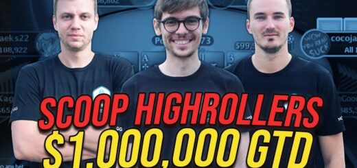 HIGH ROLLERS $1,000,000 GTD - Part 1 W/ Fedor Holz - Stefan Schillhabel - Steffen Sontheimer