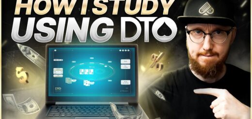How I Study Using DTO Poker - Your Personal Poker Trainer