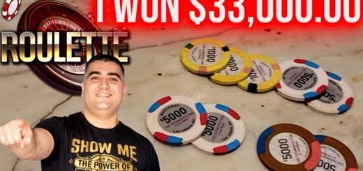 I Won $33,000 On European Roulette In Las Vegas | Live High Limit Slot Play & HUGE BETS |SE-5| EP-24