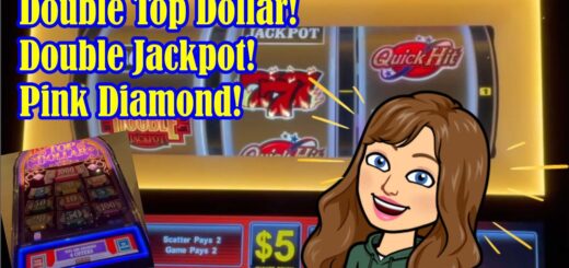 ?LAS VEGAS SLOT MACHINES! Double Jackpot ? QUICK HITS ?Pink Diamond ? Double Top Dollar! ?
