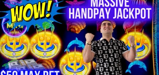 MASSIVE HANDPAY JACKPOT On Cash Burst Slot - $50 Mas Bet | Winning Big Money In Vegas | SE-4 | EP-20