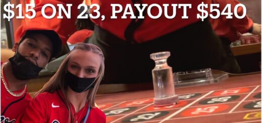 Roulette at Casino Live, Maryland. Playing with Marked Nickels.