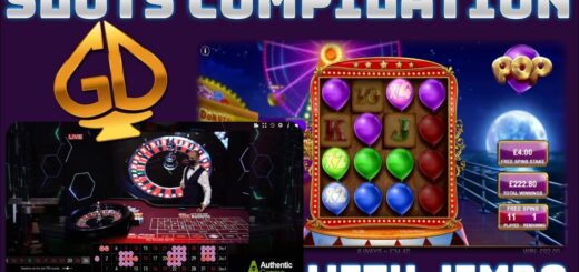 Slots Compilation + Roulette! - High Stakes Spins! POP, Iron bank & more