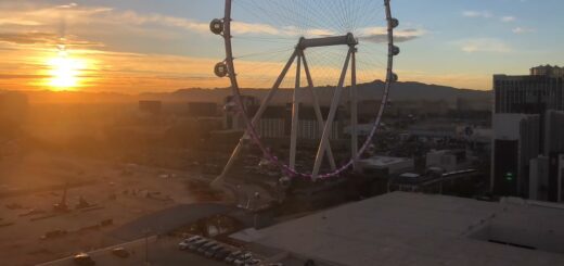 Sunrise Las Vegas - Linq High Roller from Harrah’s