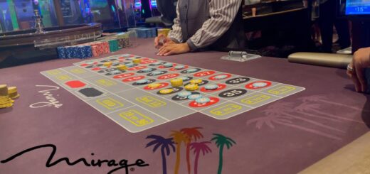 The Mirage In Las Vegas. $700 Live Roulette Session
