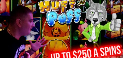 Up To $250 A Spin Huff N Puff Lock It Link Slot Machine | Betting HUGE In Las Vegas | SE-4 | EP-18