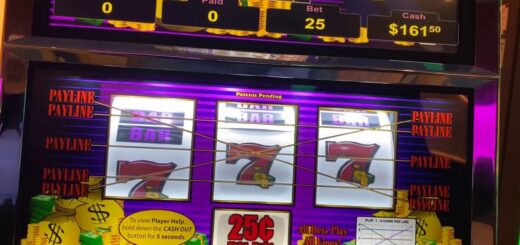 VGT SLOTS MR MONEY BAGS 2, POLAR HIGH ROLLER, SMOKIN' CHERRIES AT RIVER SPIRIT CASINO TULSA OKLAHOMA