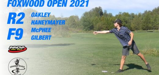 2021 Foxwood Open | R2 F9 Lead Card | Oakley, Hanemayer, McPhee, Gilbert
