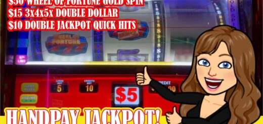 ?$50 BET? Wheel Of Fortune GOLD SPIN Slot Machine ? HANDPAY JACKPOT! FIRE AT THE BELLAGIO?! WTH?
