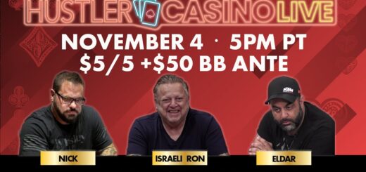 $5/5/50 Ante Game w/ Israeli Ron, Bear Jew, Nick Vertucci & Marc Goone - Commentary by David Tuchman