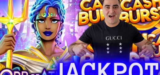 Cash Burst Slot Machine HANDPAY JACKPOT ! High Limit Rising Fortune Slot Bonus