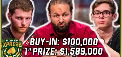 Daniel Negreanu in a star-packed SUPER HIGH ROLLER FINAL TABLE!