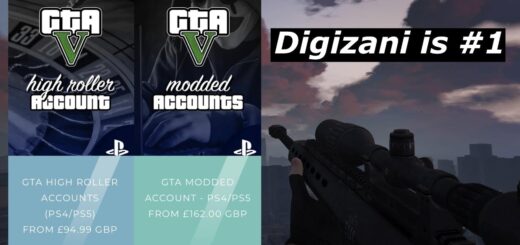 Digizani Is The Best And Legit Site For GTA Modded Accounts