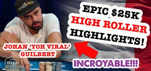 French Poker Star Johan @YoH ViraL Guilbert Chases $506,250 Career-Best Win!