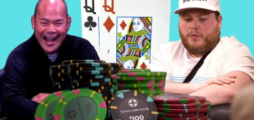 Gnarly Poker Cooler as STRAIGHT Crushes SET