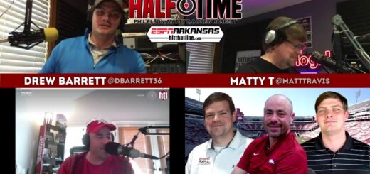 Halftime is LIVE. Hogs&Dogs, CFB,CBB, the Golden Hour and more... 877-377-6963