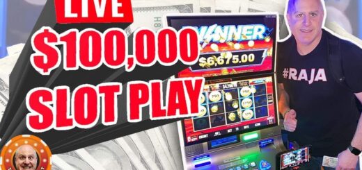 ? LIVE $100,000 MAX BET SLOT PLAY with The Raja! ?