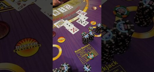 Massive Bet On High Limit Black Jack Table #SHORTS
