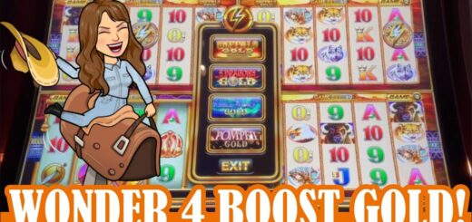⭐️WONDER 4 BOOST GOLD ⭐️ Max Bet ? Park MGM ‼️ NEW VERSION OF WONDER 4 SLOT MACHINE ?