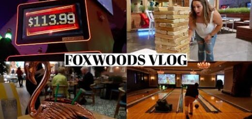 weekend in my life: FOXWOODS, caputo trattoria, high rollers bowling