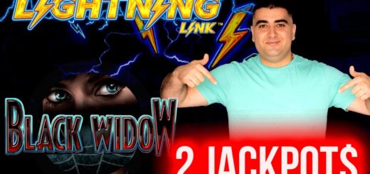 2 HANDPAY JACKPOTS On High Limit Lightning Link & BLACK WIDOW Slots | Winning MONEY At Casino