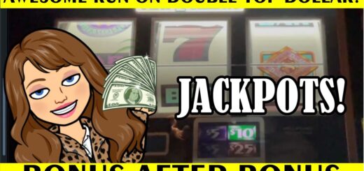 ?AWESOME RUN ON High Limit DOUBLE TOP DOLLAR Slot Machine! ine?HANDPAY JACKPOTS!  Bonuses!?