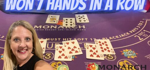 BLACKJACK - WON 7 Hands in a Row!