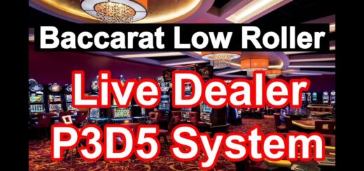 Baccarat P3D5 System #47 || How to Win at Baccarat || Low Roller
