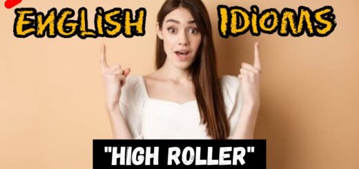English Idioms - "High Roller" #Shorts #English #Vocablury #idioms (U can Subscribe ?)