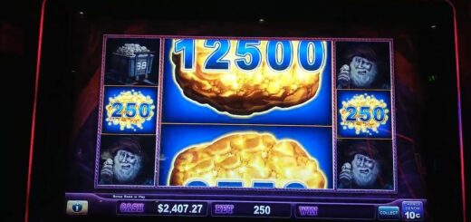 Eureka Reel Blast Slot Machine Max Bet $25 Huge Win Jackpot