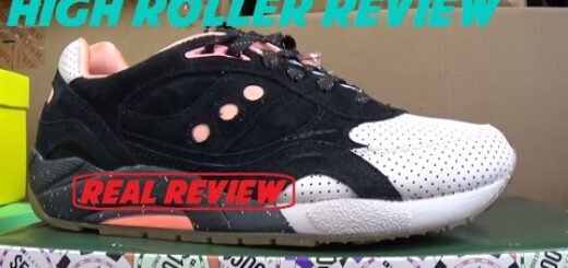 Feature x Saucony High Roller Casino chip  Sneaker Real Detailed Review