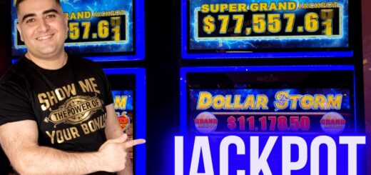 High Limit Dollar Storm Slot HANDPAY JACKPOT | Live Slot Play At Casino | SE-3 | EP-1