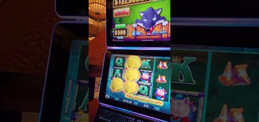 High Limit Huff N Puff HANDPAY JACKPOT #shorts